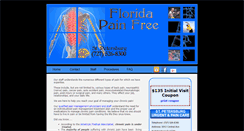 Desktop Screenshot of floridapainfree.com